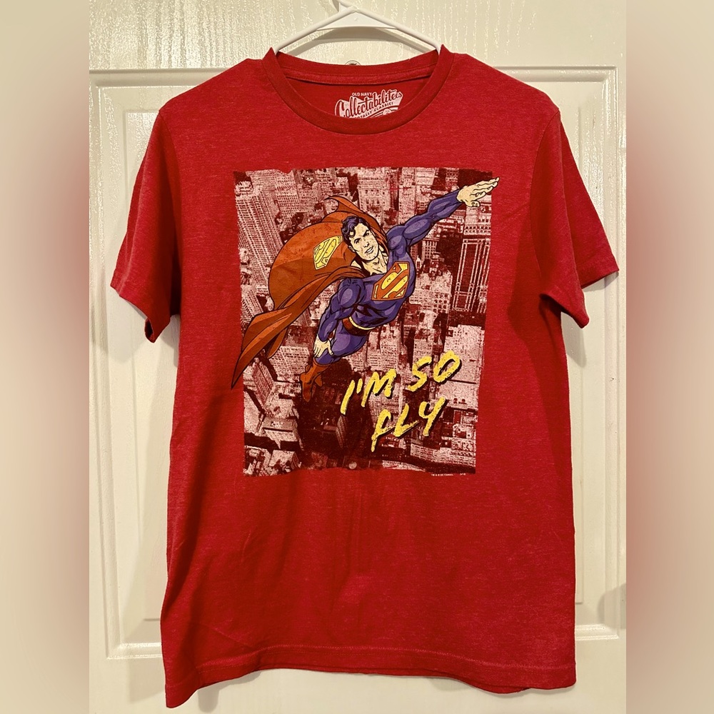 Boys Old Navy Collectabilitees Totally Classic Superman Graphic Tee
